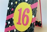 Sweet 16 Birthday Card Ideas Sweet 16 Birthday Card Stamping Mom