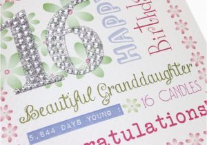 Sweet 16 Birthday Cards for Granddaughter 16th Birthday Greetings Granddaughter atletischsport