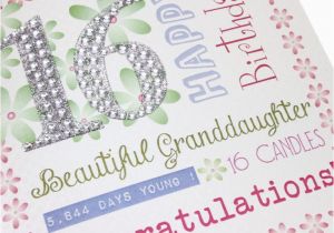 Sweet 16 Birthday Cards for Granddaughter 16th Birthday Greetings Granddaughter atletischsport