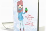 Sweet 16 Birthday Cards for Granddaughter Christmas Birthday Sweet 16 Granddaughter Card 1368310
