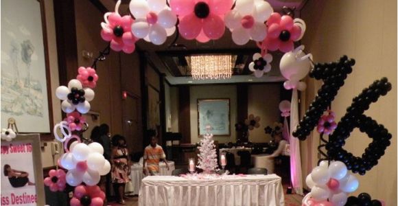 Sweet 16 Birthday Decoration Ideas Party Decor Knoxville Parties Balloons Above the