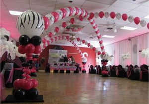 Sweet 16 Birthday Party Decoration Ideas Party People event Decorating Company Zebra Sweet 16