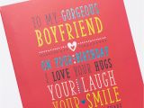 Sweet Birthday Card for Boyfriend Birthday Card for My Boyfriend Only 89p