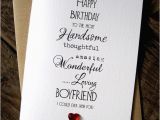 Sweet Birthday Card for Boyfriend Designer Typography Birthday Card Wife Husband Boyfriend