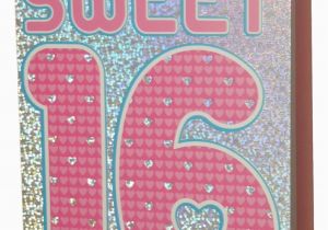 Sweet Birthday Cards for Her Age Sweet 16 Happy 16th Birthday Greetings Card for Her