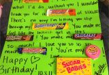 Sweet Gifts for Him On His Birthday for My Boyfriend On His Birthday Candy Birthday Card