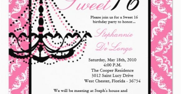 Sweet Sixteen Birthday Invitation Wording Sweet 16 Birthday Invitations Wording Free Invitation