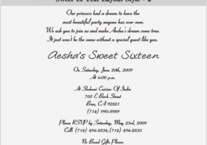 Sweet Sixteen Birthday Invitation Wording Sweet 16 Invitation Wording orderecigsjuice Info