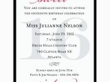 Sweet Sixteen Birthday Invitation Wording Sweet Sixteen Invitation Wording Template Resume Builder