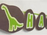 T Rex Happy Birthday Banner Dino Dig Dinosaur Happy Birthday Banner Party Decorations