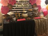 Table Decorations for 30th Birthday Party Kate Spade Birthday Party Candy Table Birthday Parties