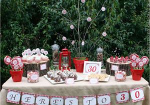 Table Decorations for 30th Birthday Party Rustic Birthday Quot Rustic 30th Birthday Party Quot Catch My