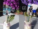 Table Decorations for 60th Birthday Party Table Centerpieces Mason Jars Birthday Decorations Mom