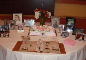 Table Decorations for 90th Birthday Party 90th Birthday Party Photo Table Elsie is Turning 90