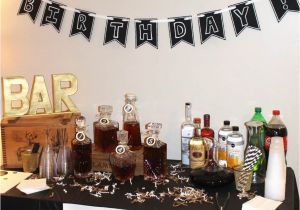Table Decorations for Male Birthday Planning A Guy 39 S Birthday Party Whiskey Tasting