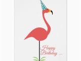 Tacky Birthday Cards Pink Lawn Flamingo Happy Birthday to Classy Person Card