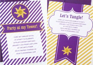 Tangled Birthday Invites Easy Tangled Party Invites Paging Supermom