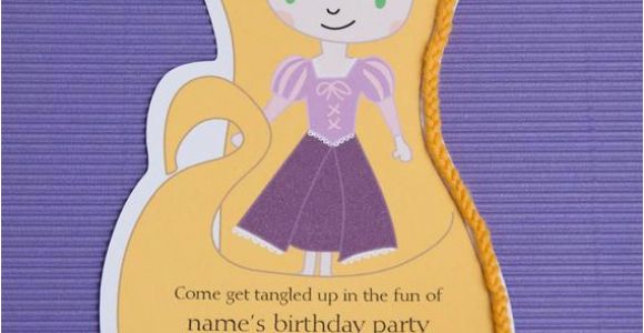 Tangled Birthday Invites Items Similar to Printable Tangled Rapunzel Birthday Party