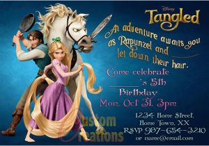 Tangled Birthday Invites Rapunzel Birthday Party Invitation Ideas Bagvania Free