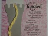 Tangled Birthday Invites Rapunzel Invitations On Pinterest Rapunzel Birthday
