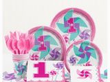 Target Birthday Decorations Turning One Girl 1st Birthday Party Supplies Kit Target