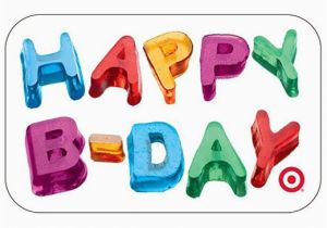Target Birthday Gift Card Jello Happy Birthday Digital Exclusive Gift Card Target
