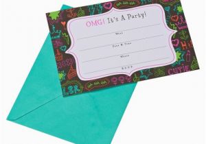 Target Birthday Invitation Cards Omg It 39 S A Party Invitations 10 Count Target