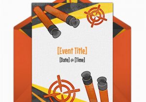 Target Photo Birthday Invitations Best 25 Nerf Party Food Ideas On Pinterest Nerf War