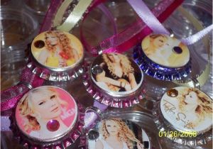 Taylor Swift Birthday Decorations 6 Taylor Swift Bottlecap Necklaces Party Favors assorted Mto