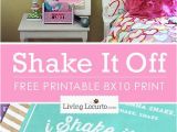 Taylor Swift Birthday Party Decorations Shake It Off Free Printable Poster