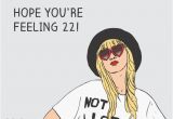 Taylor Swift Feeling 22 Singing Birthday Card Custom Taylor Swift 22 Birthday Card