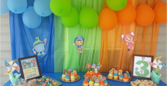 Team Umizoomi Birthday Decorations Team Umizoomi Birthday Party Ideas Photo 3 Of 6 Catch