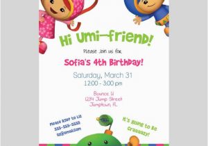Team Umizoomi Birthday Invitations Items Similar to Team Umizoomi Birthday Invitation I