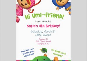 Team Umizoomi Birthday Invitations Items Similar to Team Umizoomi Birthday Invitation I