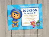 Team Umizoomi Birthday Invitations Items Similar to Team Umizoomi Invitation Team Umizoomi