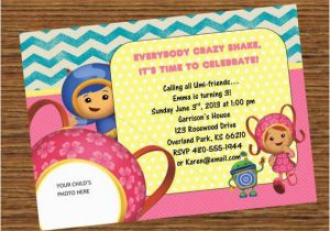 Team Umizoomi Birthday Invitations Items Similar to Team Umizoomi Milli Birthday Party