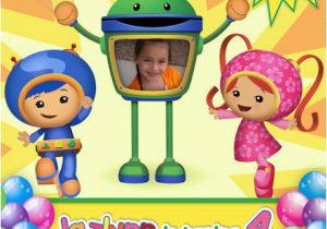 Team Umizoomi Birthday Invitations Team Umizoomi Birthday Invitations