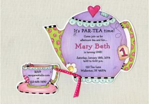 Teapot Birthday Invitations 41 Tea Party Invitation Templates Psd Ai Free