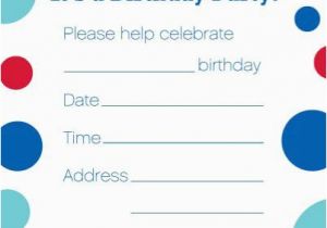 Teenage Birthday Invitation Templates Free 50 Free Birthday Invitation Templates You Will Love