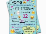 Teenage Birthday Invitation Wording 14 Best Emoji Party Ideas Images On Pinterest Birthday