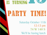 Teenage Birthday Party Invitation Templates Free Printable Birthday Invitation Templates