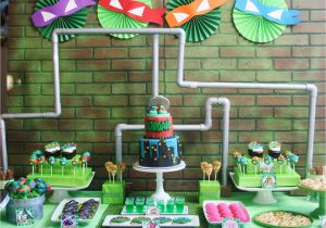 Teenage Mutant Ninja Turtles Birthday Decorations and Everything Sweet Teenage Mutant Ninja Turtle