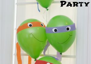 Teenage Mutant Ninja Turtles Birthday Decorations One Creative Housewife Teenage Mutant Ninja Turtle Party