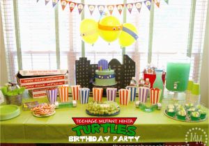 Teenage Mutant Ninja Turtles Birthday Decorations Teenage Mutant Ninja Turtle Tmnt Birthday Party the