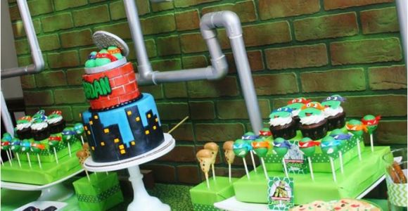 Teenage Mutant Ninja Turtles Birthday Decorations Tmnt 25 Jpg