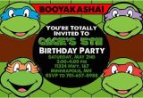 Teenage Mutant Ninja Turtles Birthday Invites Teenage Mutant Ninja Turtles Birthday Invitations Template