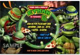 Teenage Mutant Ninja Turtles Birthday Invites Tmnt Teenage Mutant Ninja Turtles Invitation Printable