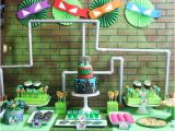 Teenage Mutant Ninja Turtles Birthday Party Decorations Ninja Turtle Party Ideas Tmnt Moms Munchkins