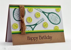 Tennis Birthday Cards Splotch Design Jacquii Mcleay Independent Stampin 39 Up