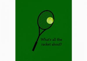 Tennis Birthday Cards Tennis Birthday Card Zazzle Com